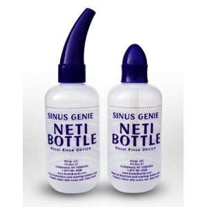 Buster Brands   Sinus Genie Nasal Rinse Bottle   Squeezable Neti Pot