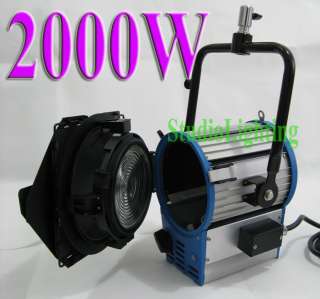 2000W 2K Watt Fresnel Tungsten Light Studio Video continuous Lighting 