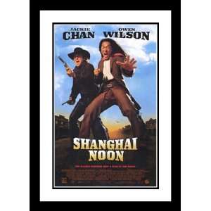  Shanghai Noon 32x45 Framed and Double Matted Movie Poster 