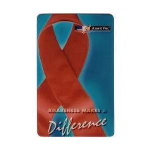  Collectible Phone Card AIDS Awareness Awareness Makes A 