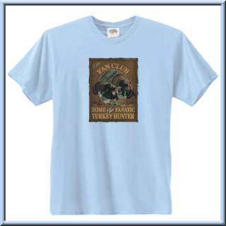 The Fan Club Wild Turkey Hunting Shirts S 2X,3X,4X,5X  