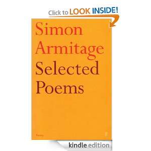 Selected Poems of Simon Armitage Simon Armitage  Kindle 