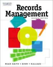 Records Management, Text/Disk Package, (0538724668), Judith Read 