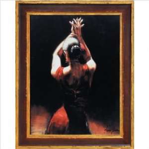  Brushstrokes Fine Art 419E R217 Flamenco Dancer by Perez 