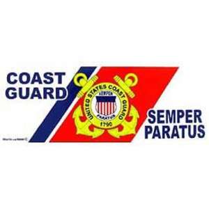  Coast Guard Semper Paratus Bumper Sticker Automotive