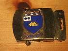 WWII US 63rd Infantry Belt Buckle with Crest Mabuhay