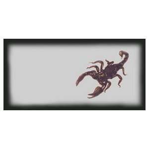  Airbrushed License Plates   Scorpion License Plate   #998 