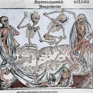  The Dance of Death (1493) by Michael Wolgemut, from the 