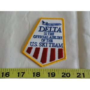  Delta   Official Airline of the US Ski Team Patch 