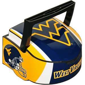 NCAA West Virginia Mountaineers Football Cooler Camping 12 Beers Cans 
