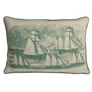   SAI1420 SPA Sailboats South Pacific Decorative Pillow