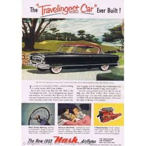 1953 Nash Ambassador County Club Coupe Black The Travelingest Car 