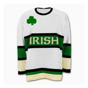  St. Patricks Irish Murphy Replica White Hockey Jersey 