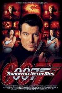 MOVIE POSTER ~ JAMES BOND 007 TOMORROW NEVER DIES  