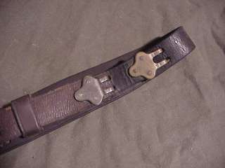 WW1 US M1907 Leather Rifle Sling 1903 Springfield 1917 Enfield Fair 