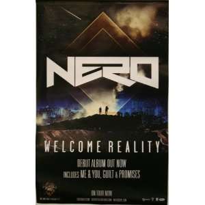   Nero   Welcome Reality Debut Album 2011 Poster 14x22