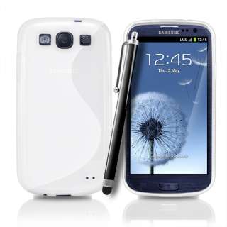 London Magic Store   White S Line Wave Gel Case Cover for Samsung 