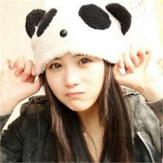   SEL Cartoon animal Cap Soft Warm Panda Black& White FREE SHPIINNG
