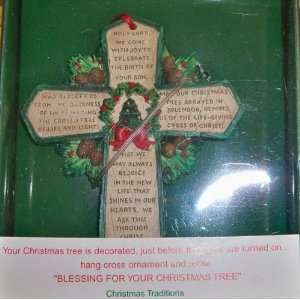  Kurt Adler Blessing For Your Christmas Tree Ornament 