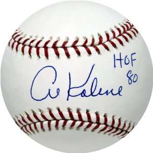  Al Kaline Autographed HOF 80 Baseball
