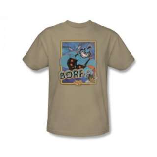  Borf Character Vintage Style Arcade Video Game 80s T Shirt Tee  
