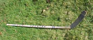 ULF SAMUELSSON 80s HARTFORD WHALERS GAME USED Stick  