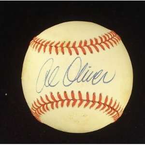 Autographed Al Oliver Baseball   Official ~psa~   Autographed 