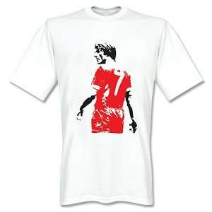  Kenny Dalglish Graffiti Tee   White