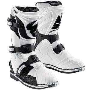  Thor Motocross Youth Quadrant Boots   3/White Automotive