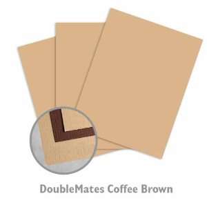   DoubleMates Coffee Brown Cardstock   300/Package