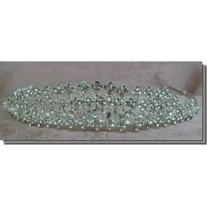  Bridal Wedding Tiara Crown With Crystal Lace 64376 Beauty