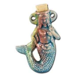  Mermaid Raku Bottle Arts, Crafts & Sewing