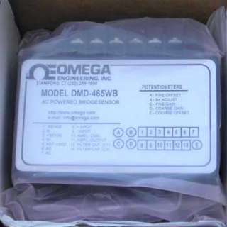 Omega DMD 465WD AC Powered Bridge Sensor New NIB DMD465WD  