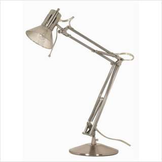   Mesh Head Drafting Desk Lamp in Nickel 60/863 045923608636  