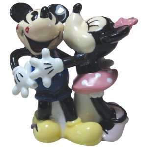   InspEARations Retro Mickey and Minnie Magnetic Salt and Pepper  