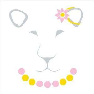  Animal Face   Lioness Stretched Wall Art Size 12 x 12 