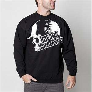  Metal Mulisha Clad Fleece Sweatshirt   Small/Black 