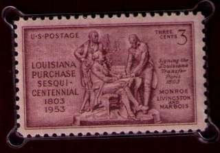 Cents Louisiana Purchase Sesquicentennial 1953 Stamp  
