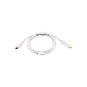  6FT 32AWG Mini DisplayPort to HDMI Cable   White 