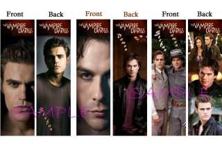 The VAMPIRE DIARIES TV Bookmarks Books Stefan Damon  