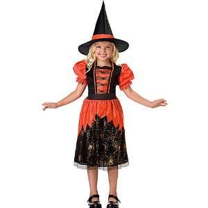  Girls Lil Webbed Witch Costume   XSmall Toys & Games
