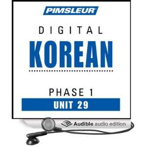  Korean Phase 1, Unit 29 Learn to Speak and Understand Korean 