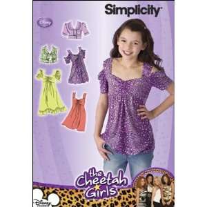  Sewing Pattern 2944 Cheetah Girls   Girls Jacket or Vest, Dress 
