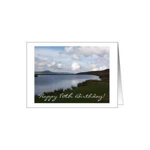  80th Birthday Card   Wales, Keepers Pond Card Toys 