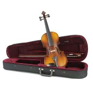 Legacy LVN 300 Student Violin, 1/2 Size, with Case, Bow and DAddario 