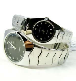 New Fashion Mens Ladies Cool Sense Watches Streamline Wrist Watch 
