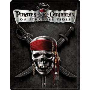  Pirates of Caribbean On Stranger Tides Blu ray sized Steel 