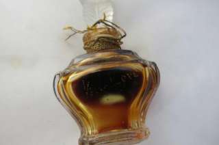 RARE Elizabeth Arden MY LOVE Perfume Plume Feathered Bottle  