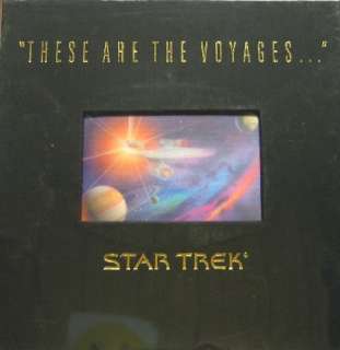 Star Trek Voyages 3D Pop Up HC Book Shatner Autographed  