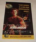 1997 John Travolta Michael Movie Pay Per View Print Ad  